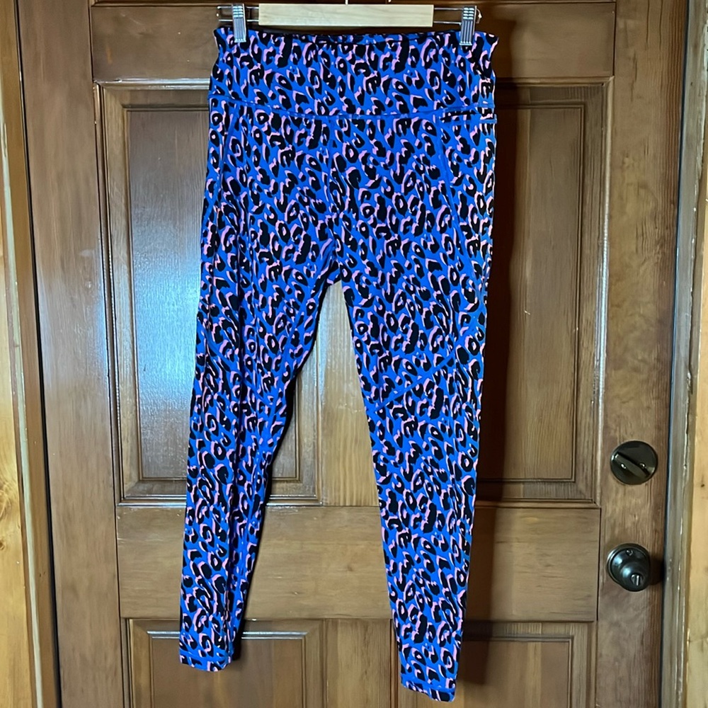 SWEATY BETTY Women's Leopard Print Leggings Size 12